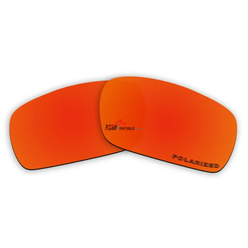 Replacement Polarized Lenses for Oakley Crankshaft OO9239 (Fire Red Mirror) - Image 4