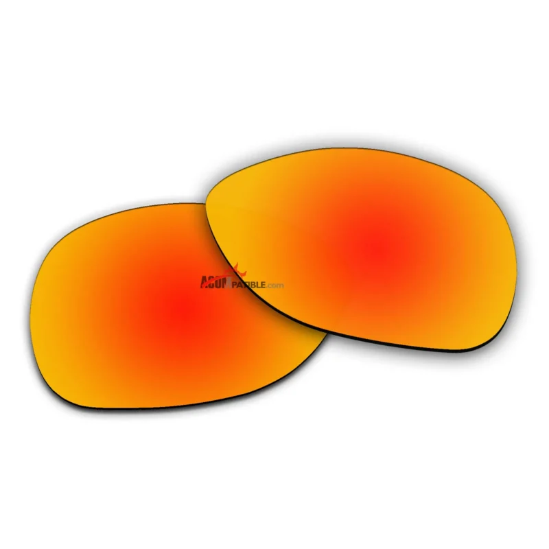 Polarized Lenses for Oakley Crosshair 2012 (Crosshair New)  (Fire Red Mirror) - Image 4