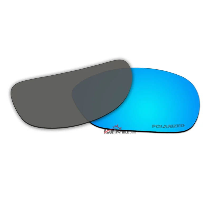 Replacement Polarized Lenses for Oakley C Wire New (OO4046, Year 2011)  (Blue Coating) - Image 2