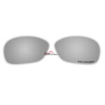 Replacement Polarized Lenses for Oakley C Wire New (OO4046, Year 2011)  (Silver Coating)