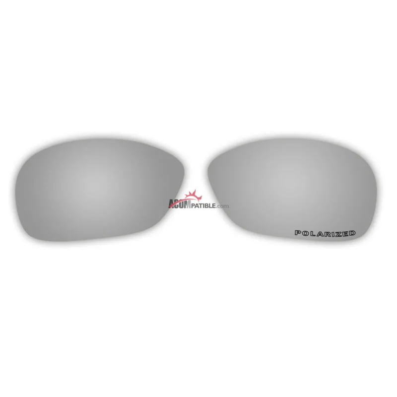 Replacement Polarized Lenses for Oakley C Wire New (OO4046, Year 2011)  (Silver Coating)