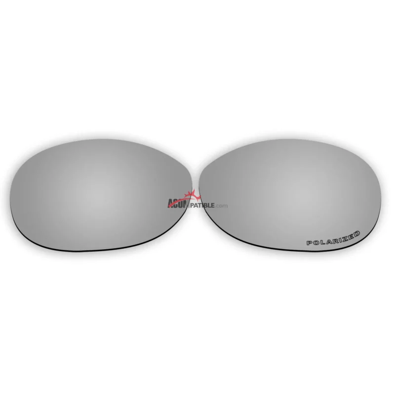 Replacement Polarized Lenses for Oakley Dangerous (Silver Mirror)