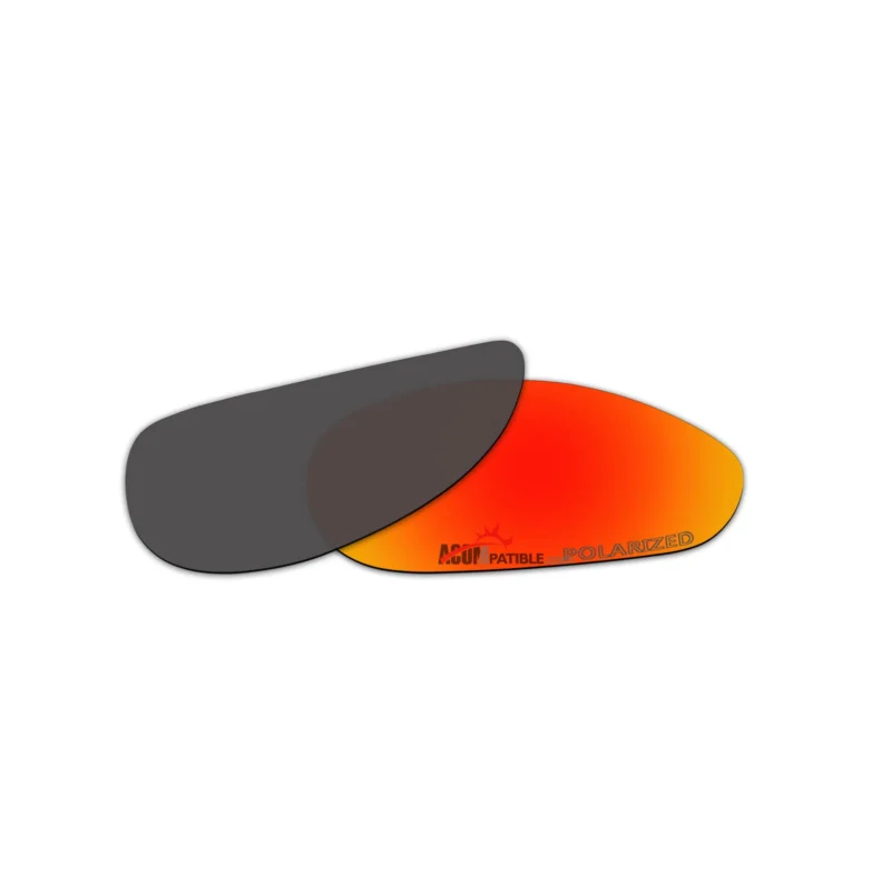 Replacement Polarized Lenses for Oakley A Wire 2.0  (Fire Red Mirror) - Image 2