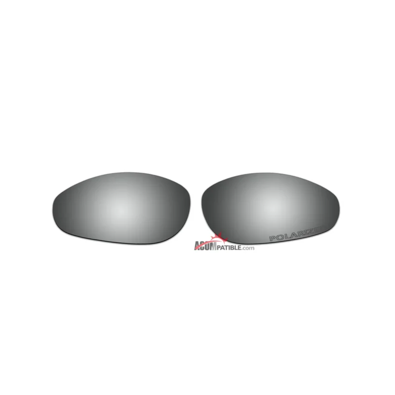 Replacement Polarized Lenses for Oakley A Wire 2.0  (Silver Coating)