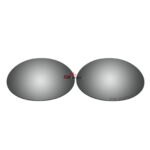 Replacement Polarized Lenses for Oakley E Wire (Gen 1)  (Silver Coating)