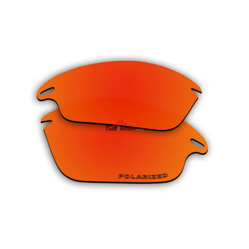 Replacement Polarized Lenses for Oakley Fast Jacket OO9097 (Fire Red Mirror) - Image 4