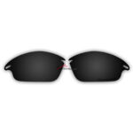Replacement Polarized Lenses for Oakley Fast Jacket OO9097 (Black)