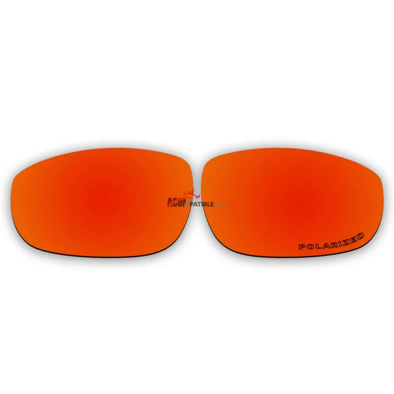 Replacement Polarized Lenses for Oakley Fives 4.0 (Fire Red Mirror)