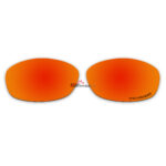 Replacement Polarized Lenses for Oakley XS Fives (Fire Red Mirror)