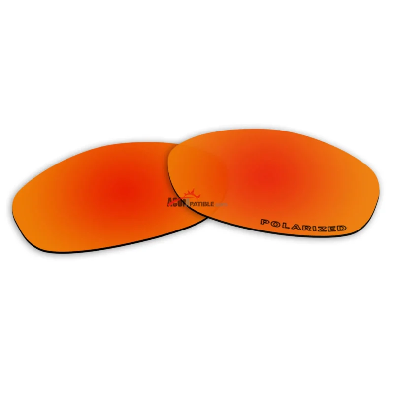 Replacement Polarized Lenses for Oakley XS Fives (Fire Red Mirror) - Image 5