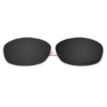 Replacement Polarized Lenses for Oakley XS Fives (Black Color)