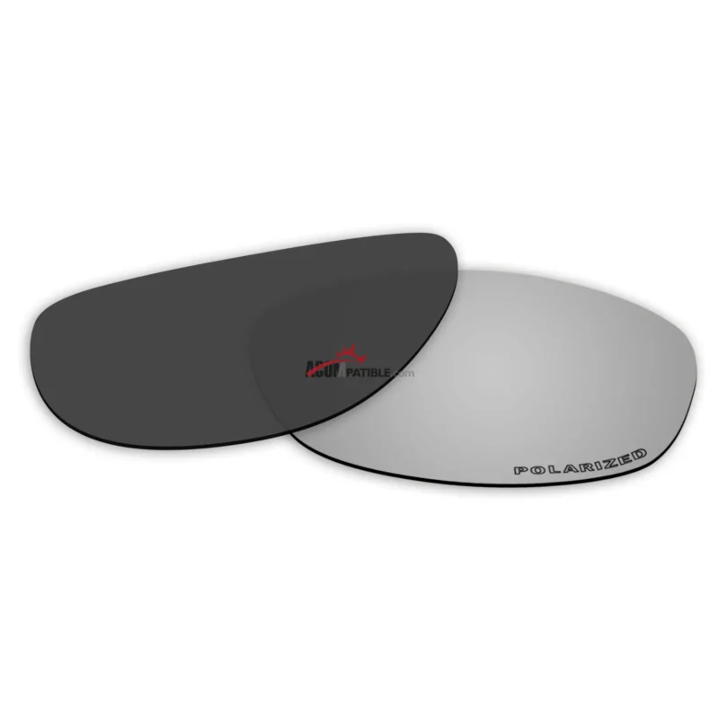 Replacement Polarized Lenses for Oakley XS Fives (Silver Mirror) - Image 2