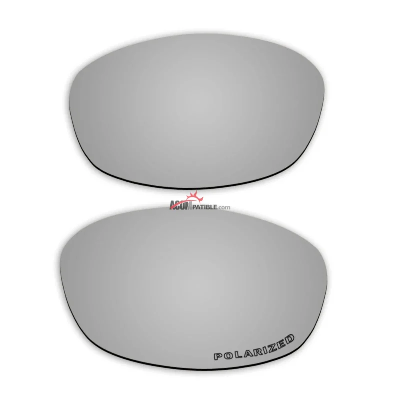 Replacement Polarized Lenses for Oakley XS Fives (Silver Mirror) - Image 4