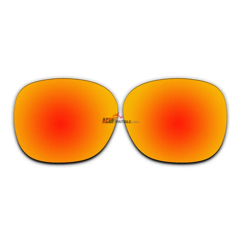 Replacement Polarized Lenses for Oakley Garage Rock OO9175 (Fire Red)