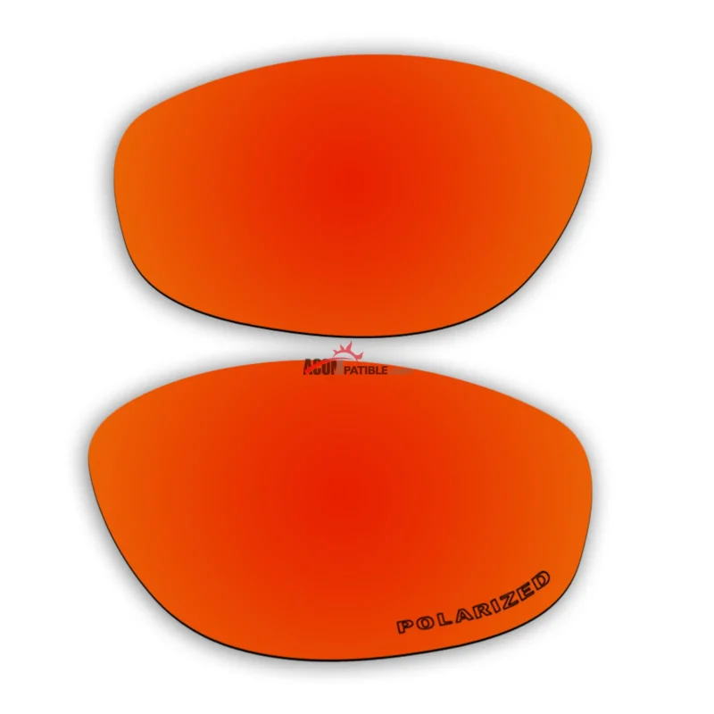 Replacement Polarized Lenses for Oakley Hatchet Wire (Fire Red Mirror) - Image 4