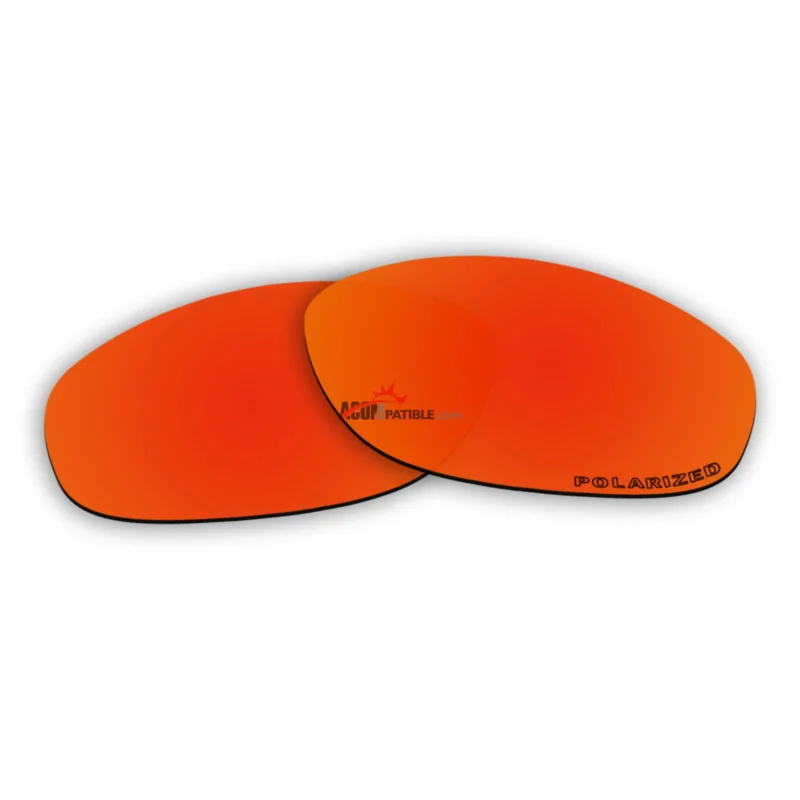 Replacement Polarized Lenses for Oakley Hatchet Wire (Fire Red Mirror) - Image 5