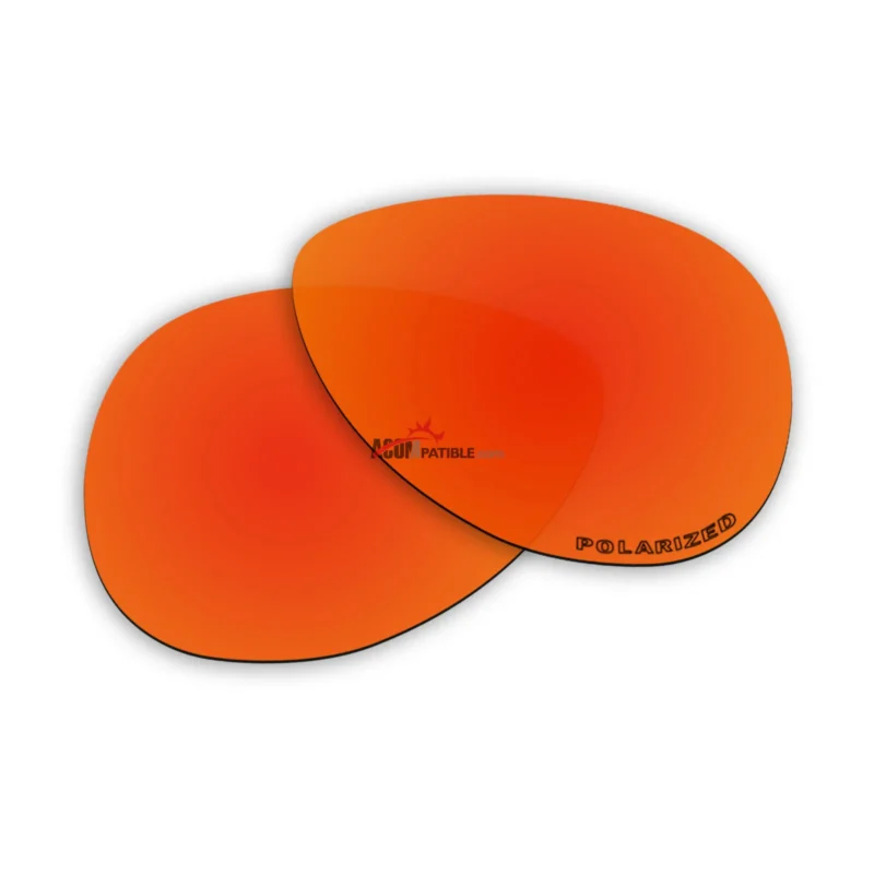 Replacement Polarized Lenses for Oakley Hinder OO4043 (Fire Red Mirror) - Image 5