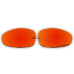 Replacement Polarized Lenses for Oakley Juliet (Fire Red Mirror)