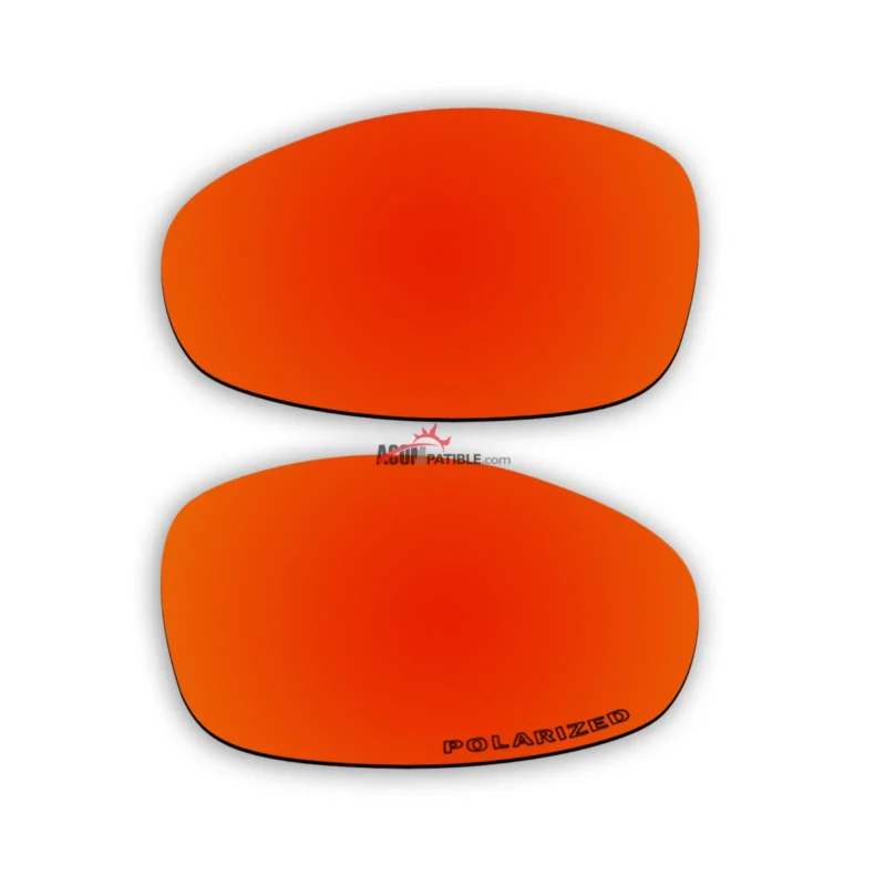 Replacement Polarized Lenses for Oakley Juliet (Fire Red Mirror) - Image 4