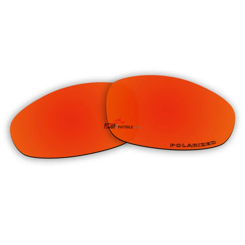 Replacement Polarized Lenses for Oakley Juliet (Fire Red Mirror) - Image 5