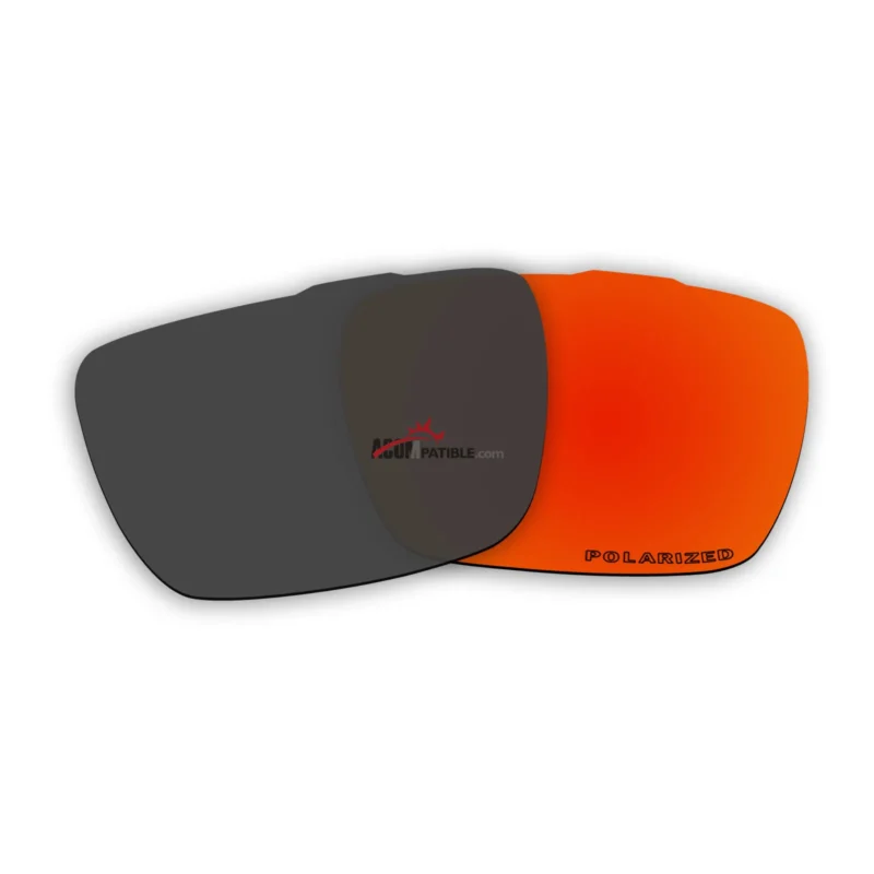 Replacement Polarized Lenses for Oakley Jury OO4045 (Fire Red Mirror) - Image 2