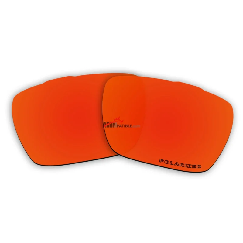 Replacement Polarized Lenses for Oakley Jury OO4045 (Fire Red Mirror) - Image 5