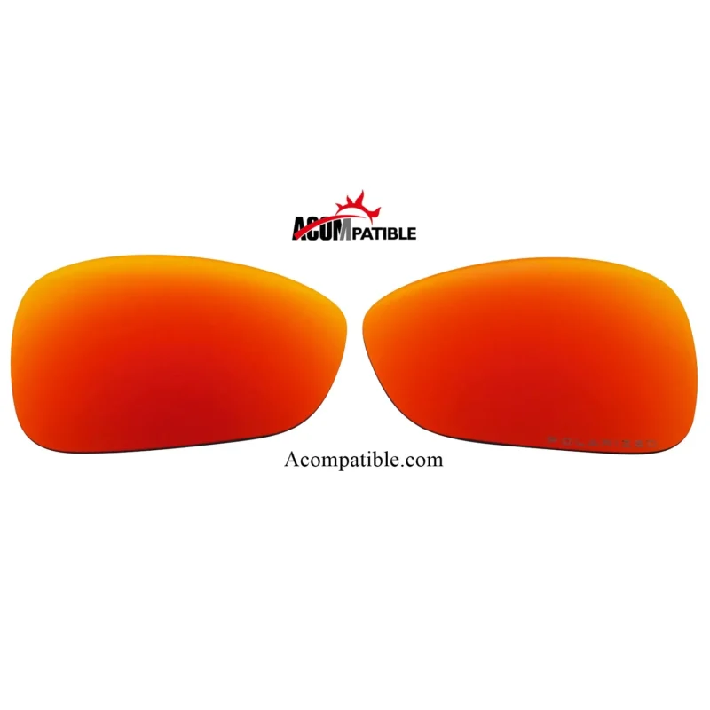 Polarized Replacement Lenses For Oakley Montefrio (Square O & Stretchline) (Fire Red) - Image 3