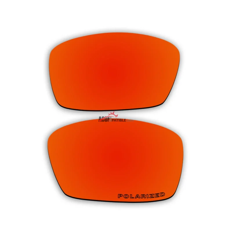 Replacement Polarized Lenses for Oakley Nanowire 4.0 (Fire Red Mirror) - Image 4