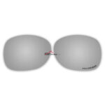 Replacement Polarized Lenses for Oakley Necessity OO9122 (Silver Mirror)