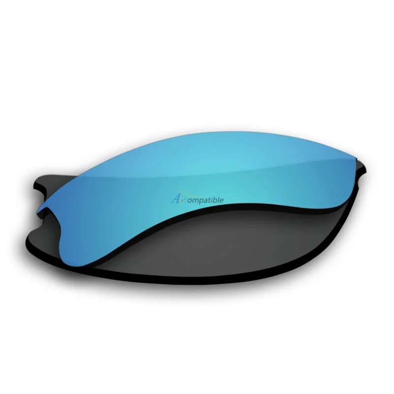 Replacement Polarized Lenses for Oakley Flak Jacket XLJ 2 Pair Combo (Blue, Purple) - Image 2