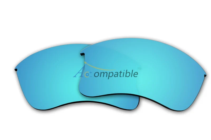 Replacement Polarized Lenses for Oakley Flak Jacket XLJ 2 Pair Combo (Blue, Purple) - Image 3