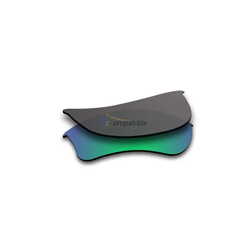 Replacement Polarized Lenses for Oakley Half Jacket 2.0 XL 2 Pair Combo ( Emerald Green, Blue) - Image 4