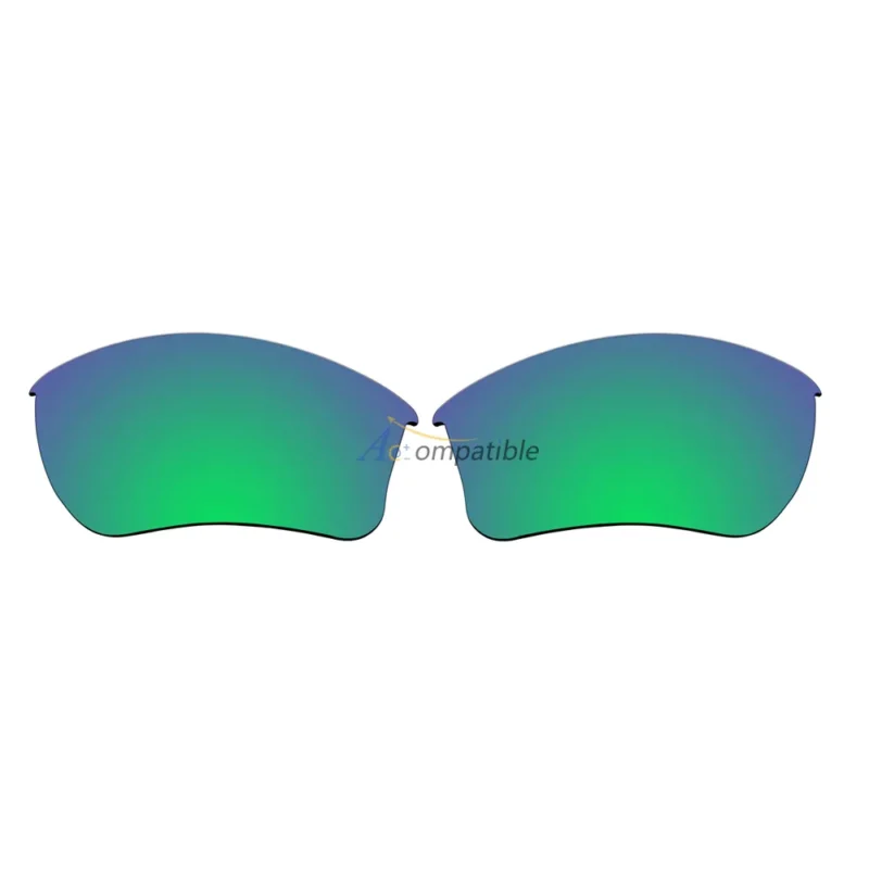 Replacement Polarized Lenses for Oakley Half Jacket 2.0 XL 2 Pair Combo (Emerald Green, Gold) - Image 3