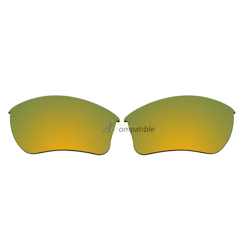 Replacement Polarized Lenses for Oakley Half Jacket 2.0 XL 2 Pair Combo (Green, Gold) - Image 6