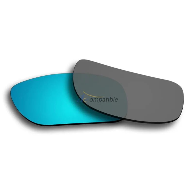 Polarized Lenses for Oakley Holbrook 2 Pair Combo (Ice Blue Mirror,Grey) - Image 5