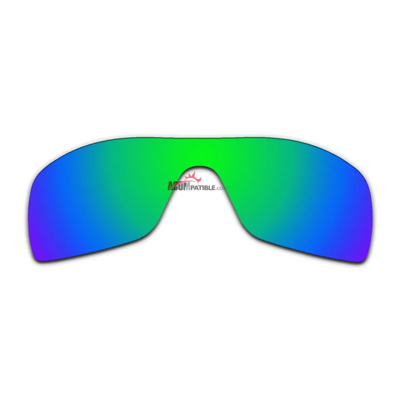 Replacement Polarized Lenses for Oakley Batwolf OO9101 (Green Coating) - Image 4