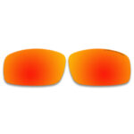 Polarized Replacement Sunglasses Lenses for Spy Optics Cooper XL (Fire Red Mirror)
