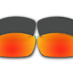 Polarized Replacement Sunglasses Lenses for Spy Optics Cooper XL 2 Pair Combo  (Black, Fire Red Mirror)