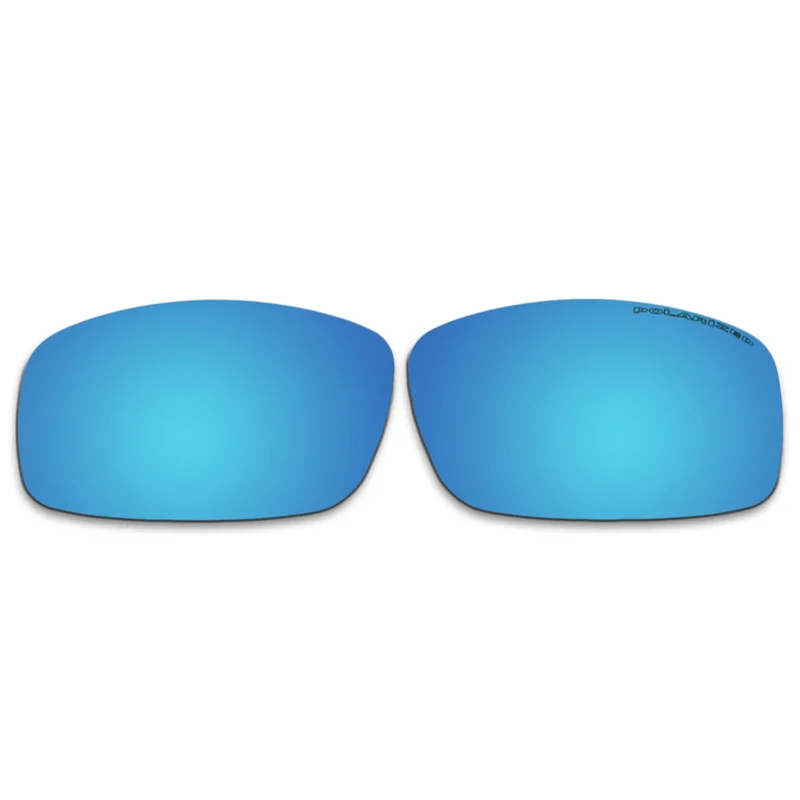 Polarized Replacement Sunglasses Lenses for Spy Optics Cooper XL  (Ice Blue Mirror)