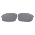 Polarized Replacement Sunglasses Lenses for Spy Optics Kash (Silver Mirror)