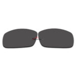 Polarized Replacement Sunglasses Lenses for Spy Optics Logan (Grey Mirror)
