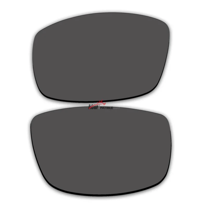 Polarized Replacement Sunglasses Lenses for Spy Optics Logan (Grey Mirror) - Image 4