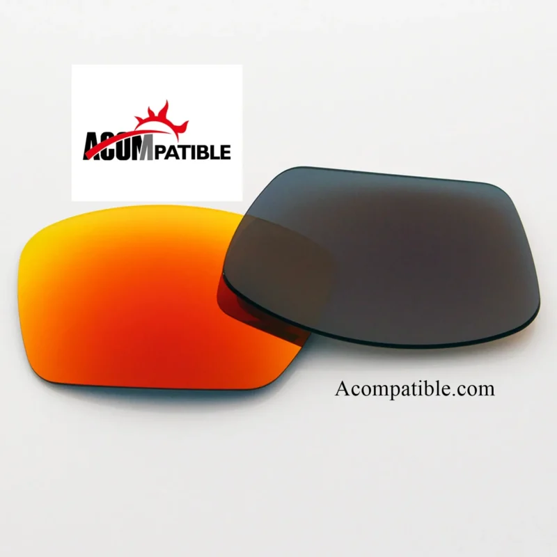 Polarized Replacement Sunglasses Lenses For Spy Optics Frazier (Fire Red) - Image 2