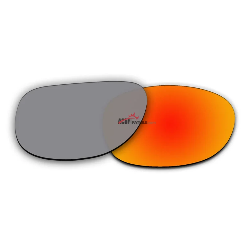 Polarized Sunglasses Replacement Lens For Ray-Ban RB2132 (55mm) (Fire Red Coating) - Image 3