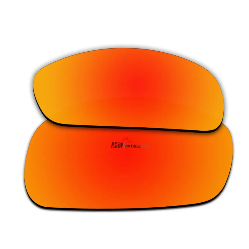 Polarized Sunglasses Replacement Lens For Ray-Ban RB4075 (61mm) (Fire Red Coating) - Image 2