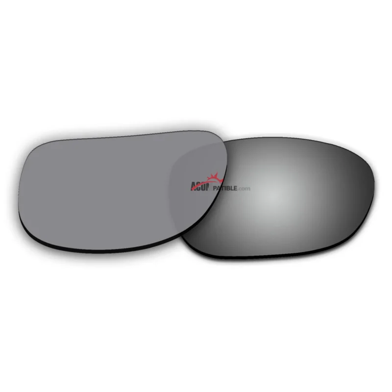 Polarized Sunglasses Replacement Lens For Ray-Ban JUSTIN (54mm) RB4165 (Silver Coating) - Image 3