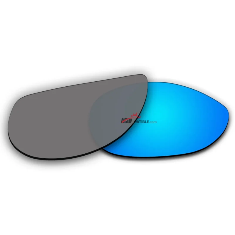 Polarized Sunglasses Replacement Lens For Ray-Ban RB3342 Warrior (60mm) (Ice Blue Coating) - Image 3