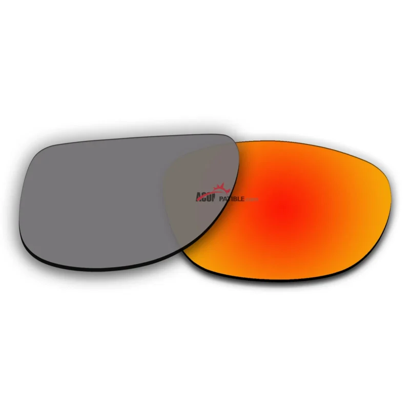 Polarized Sunglasses Replacement Lens For Ray-Ban Folding  RB4105 (50mm) (Fire Red Coating) - Image 3