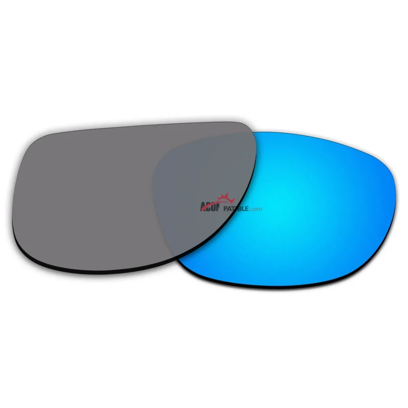 Polarized Sunglasses Replacement Lens For Ray-Ban FOLDING WAYFARER RB4105 (54mm) (Ice Blue Coating) - Image 3