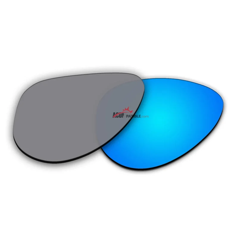 Polarized Sunglasses Replacement Lens For Ray-Ban Aviator Small RB3044 (52mm) (Blue Coating) - Image 3